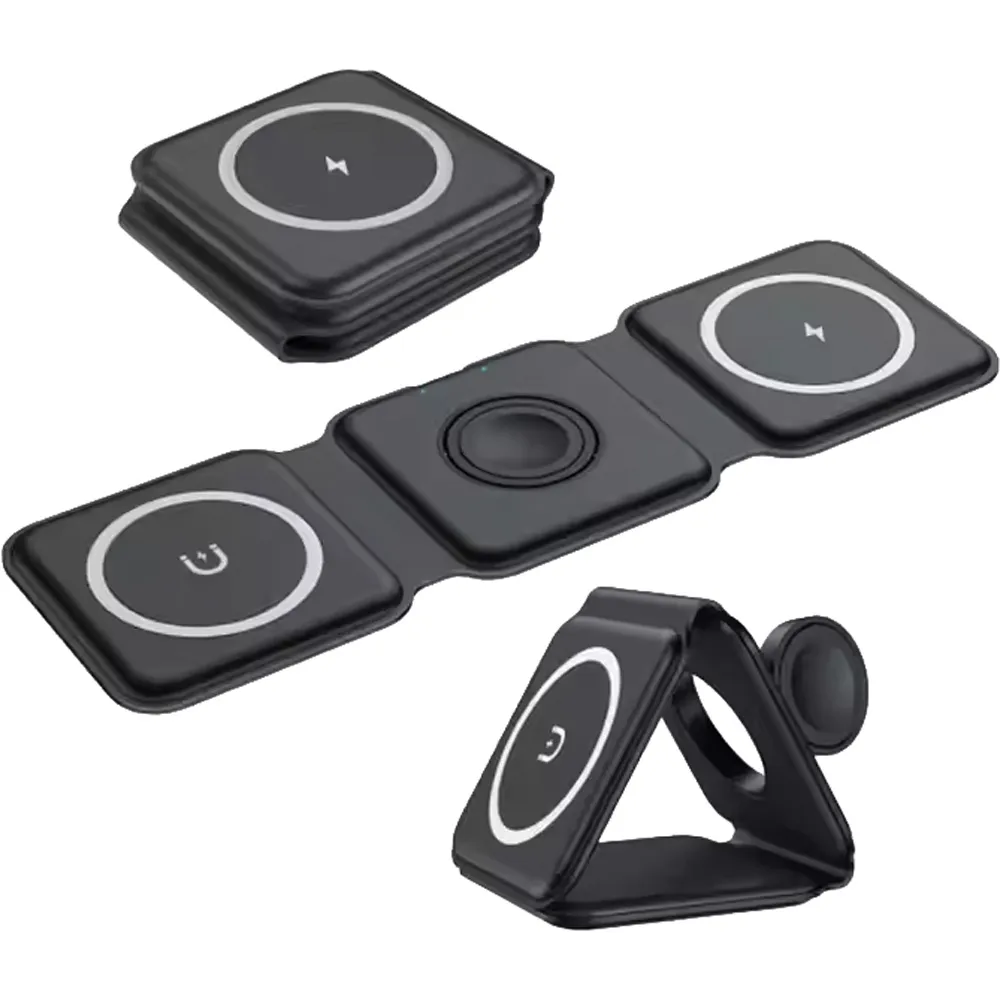 PWB-245 Wireless 3lü Şarj İstasyonu görsel 3