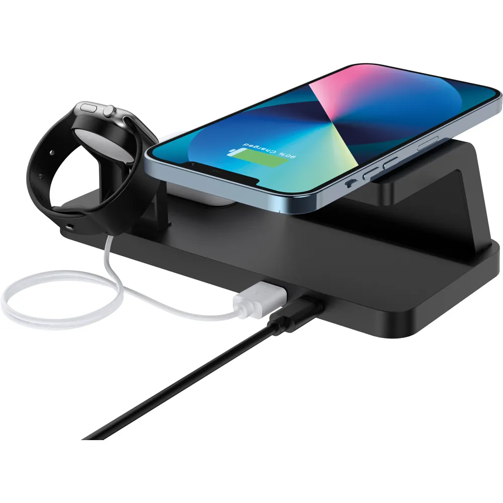 PWB-285 Wireless 3lü Şarj İstasyonu görsel 2